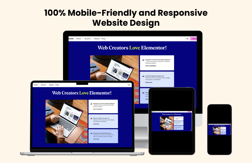 Elementor PHP Website Template