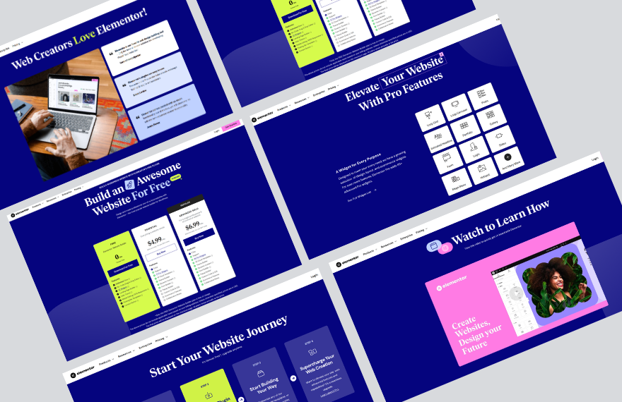 Elementor PHP Website Template