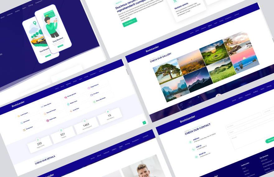 Animated PHP Website Template