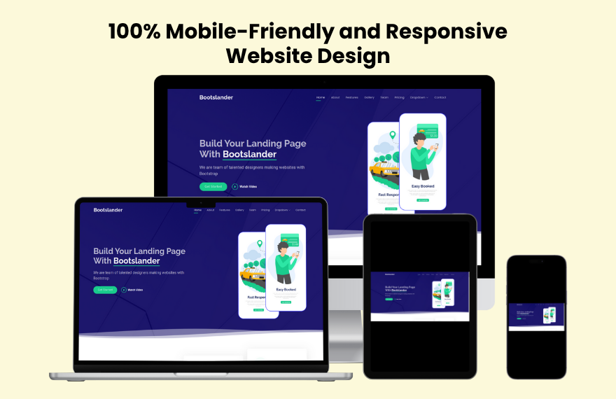 Animated PHP Website Template