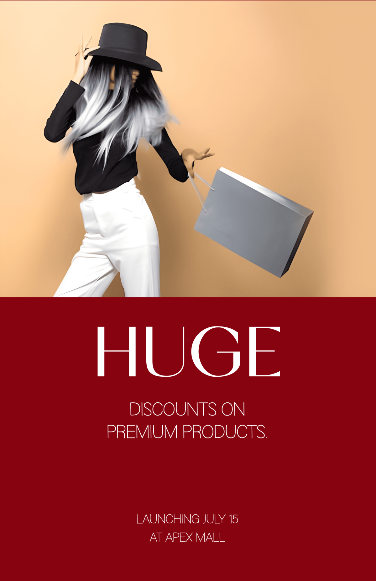 Free Professional Sale Coming Soon Poster Template to Edit Online