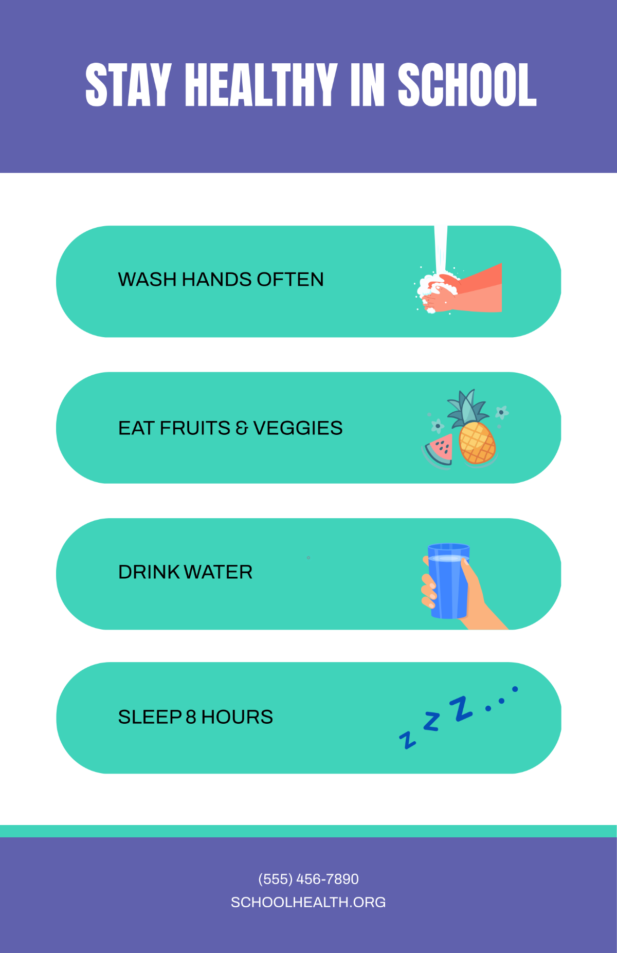 Free Health Informational Poster Template