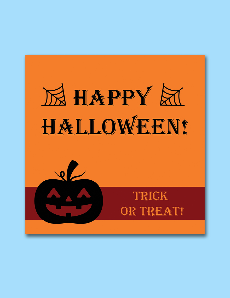 Halloween sticker template Printable