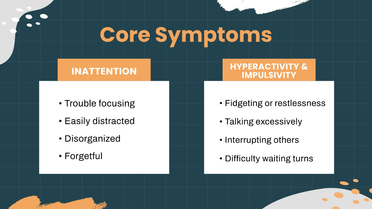 Free ADHD Presentation Template to Edit Online