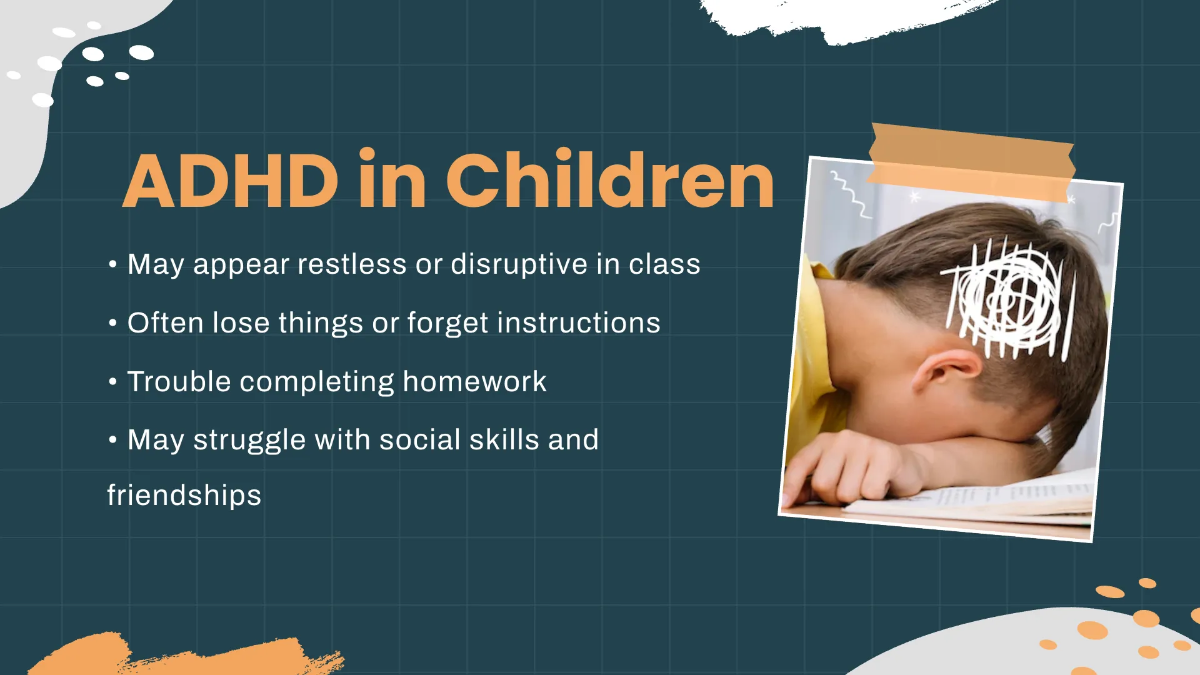 Free ADHD Presentation Template to Edit Online