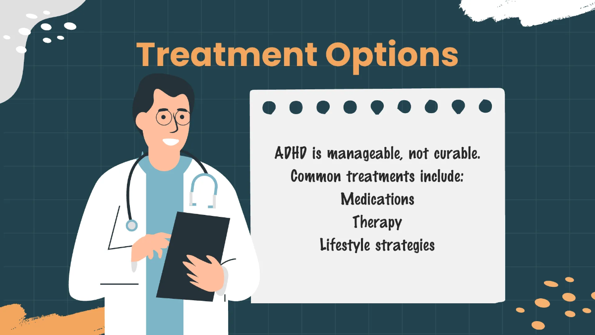 Free ADHD Presentation Template to Edit Online