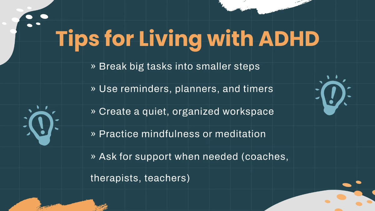 Free ADHD Presentation Template to Edit Online