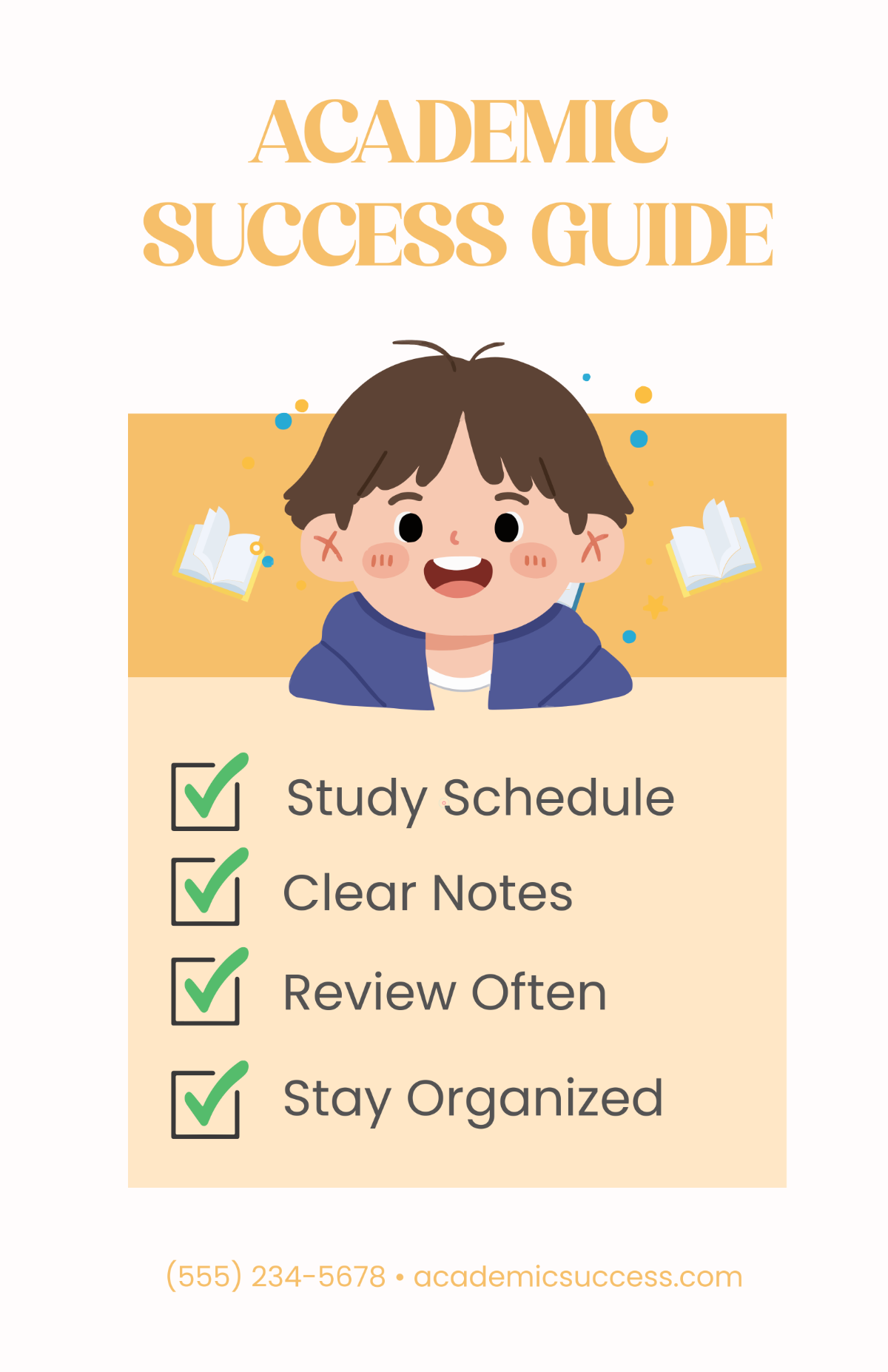 Free Modern Academic Informational Poster Template