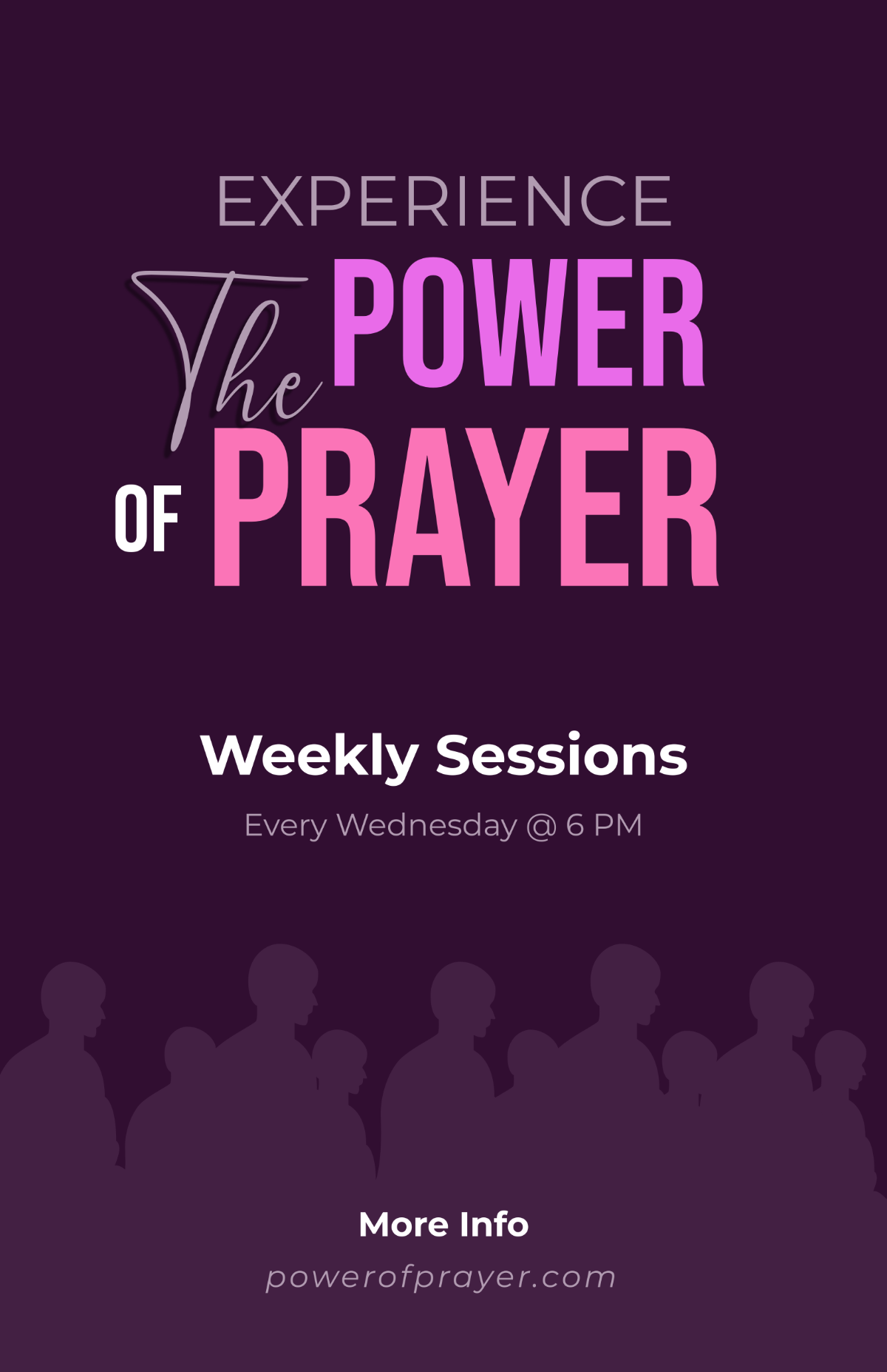 Free Power of Prayer Poster Template to Edit Online
