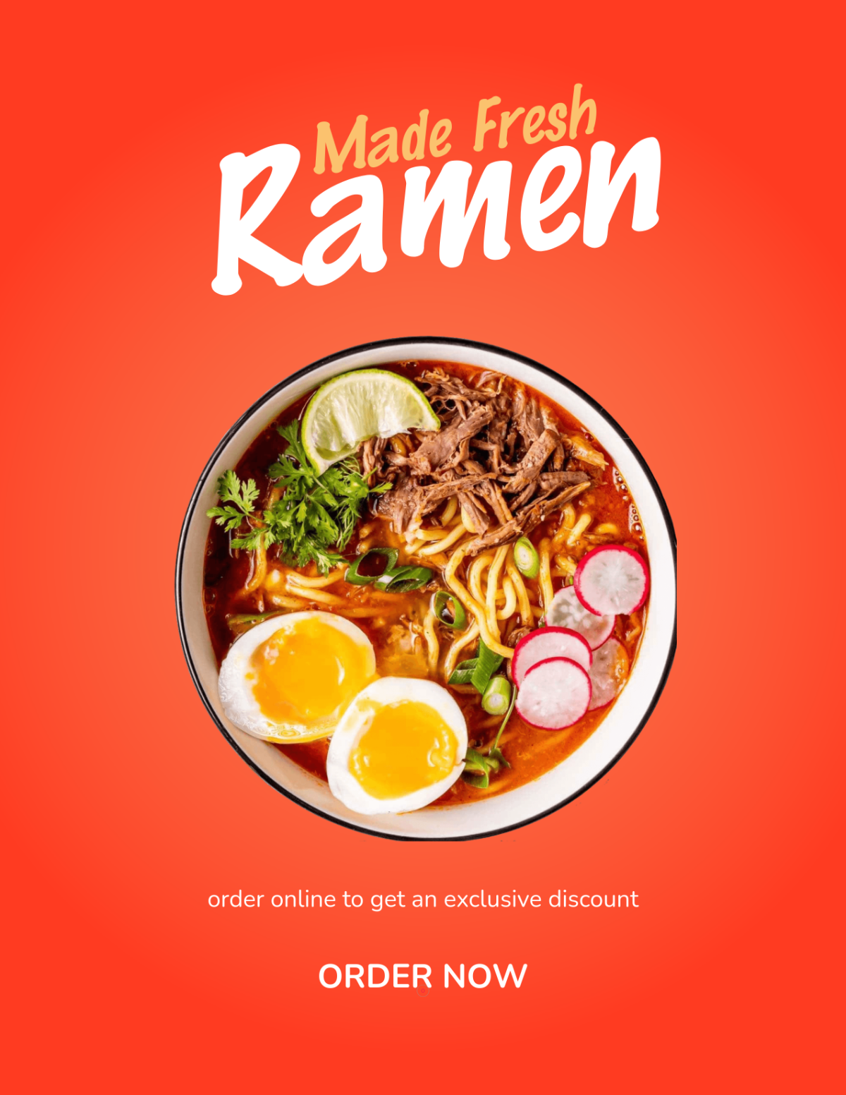 Free Asian Food Photo Template to Edit Online
