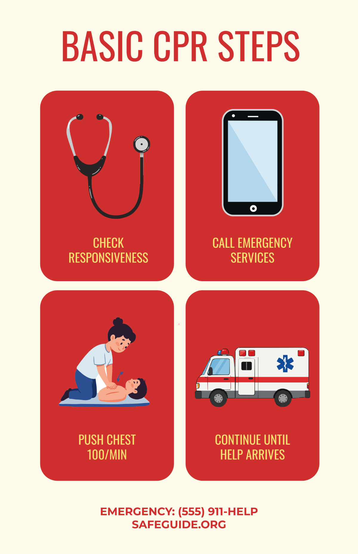 Free Basic Informational Poster Template