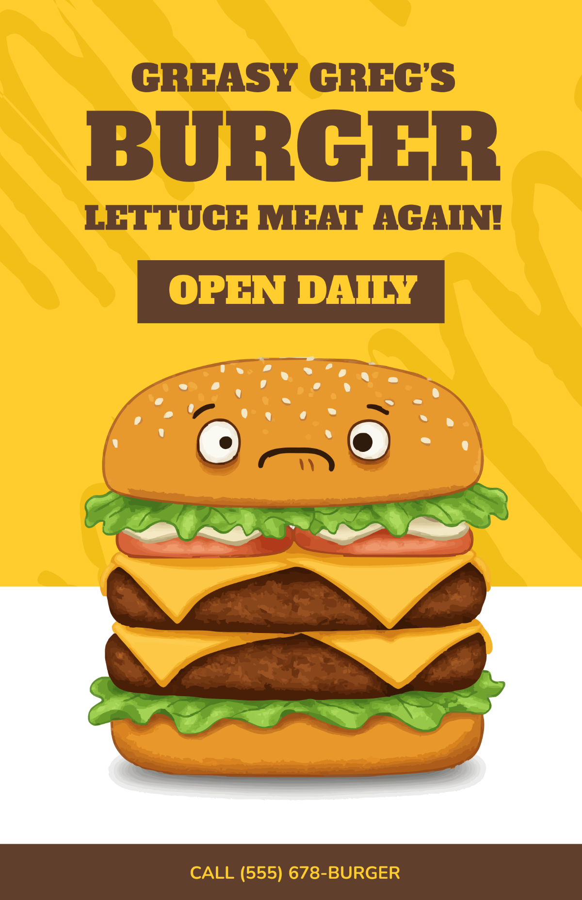 Free Funny Poster Template