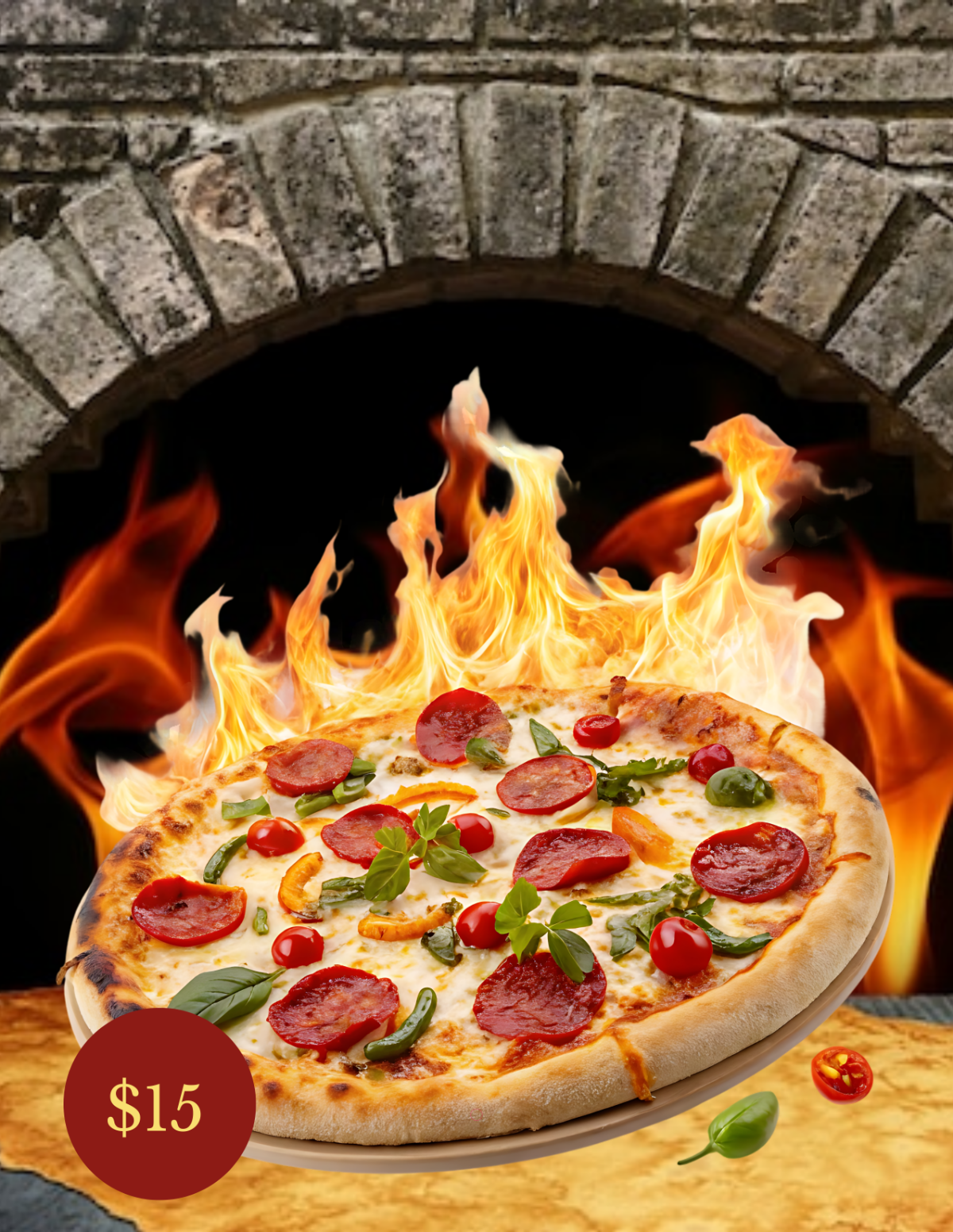 Free Italian Food Photo Template to Edit Online