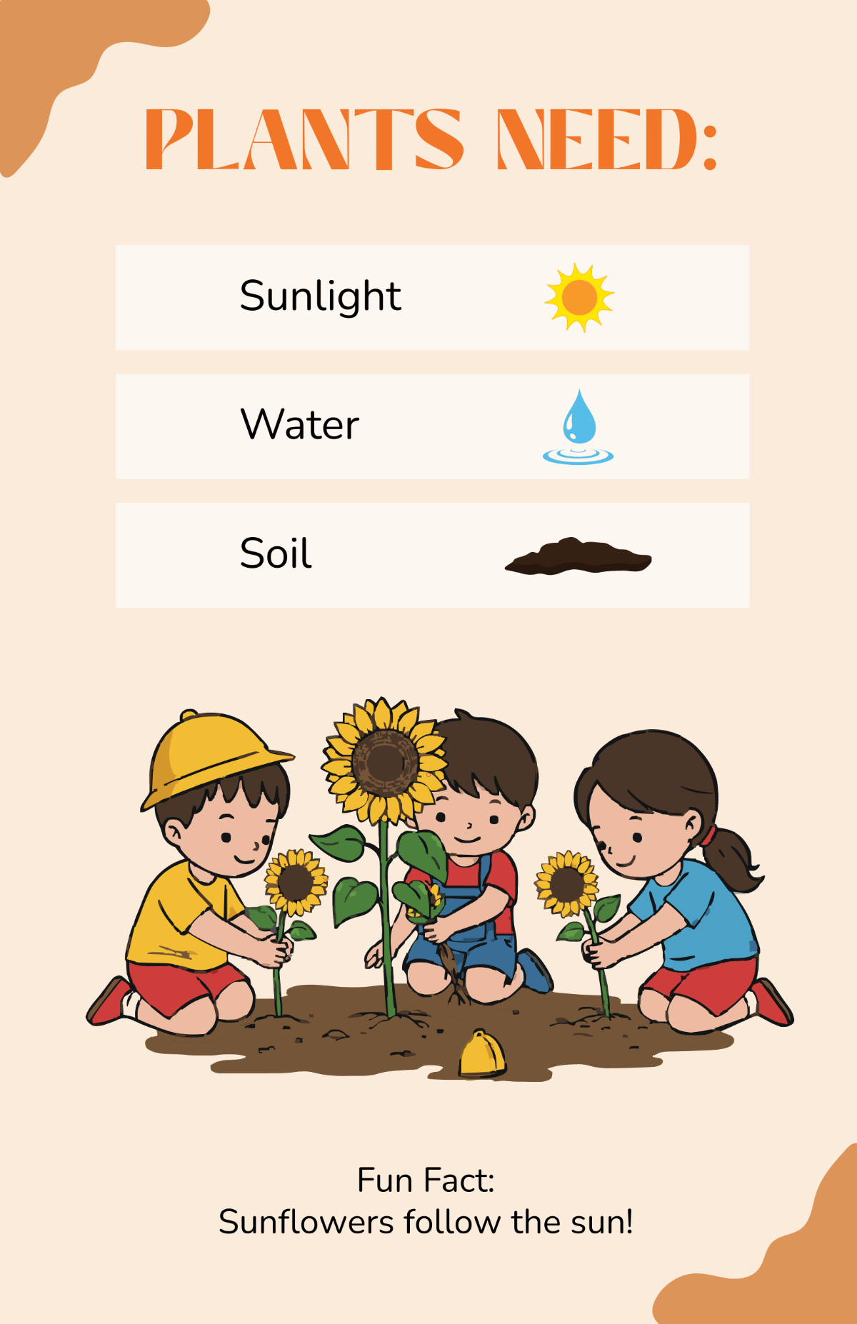 Free KS1 Informational Poster Template
