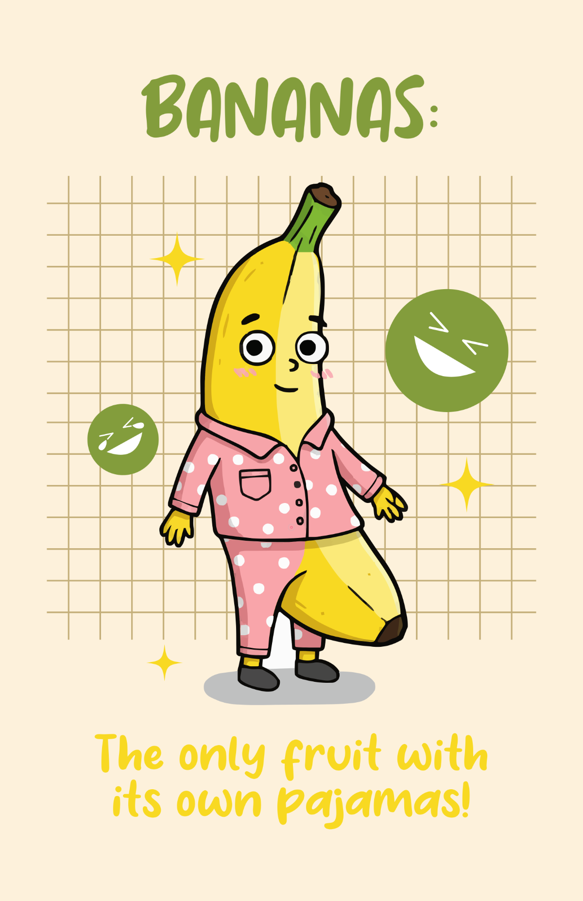 Free Funny Cartoon Poster Template