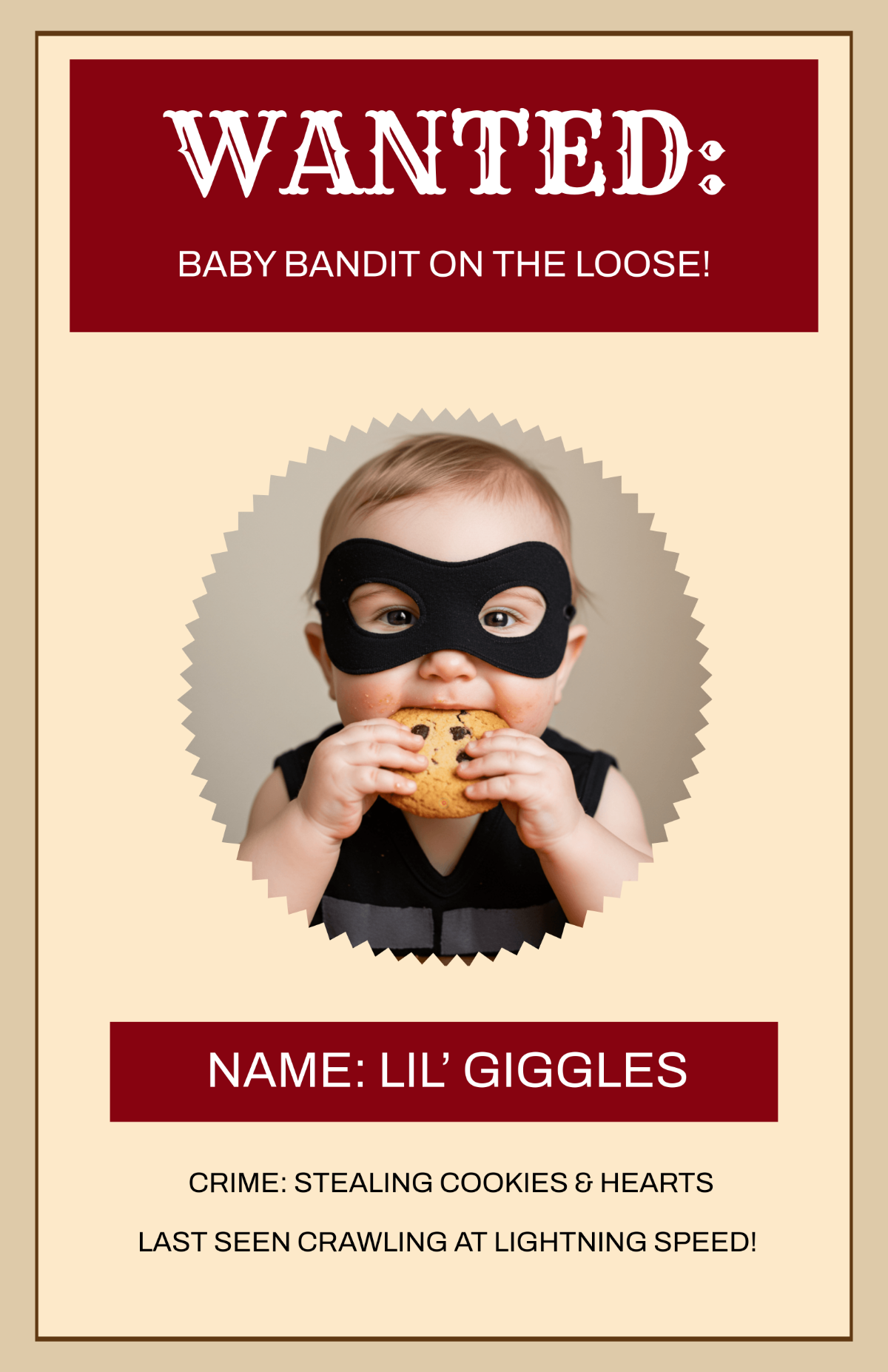 Free Funny Poster for Kids Template
