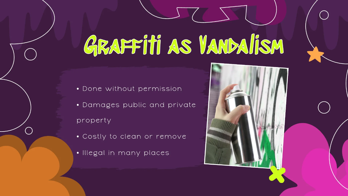 Free Graffiti Presentation Template to Edit Online