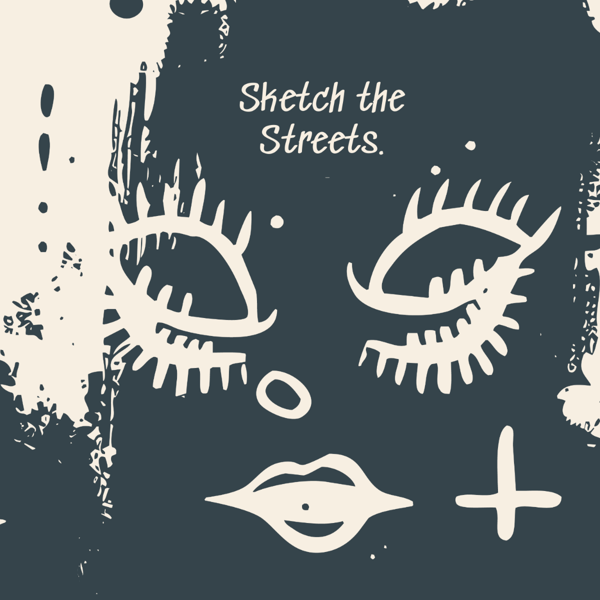 Free Graffiti Illustration Template