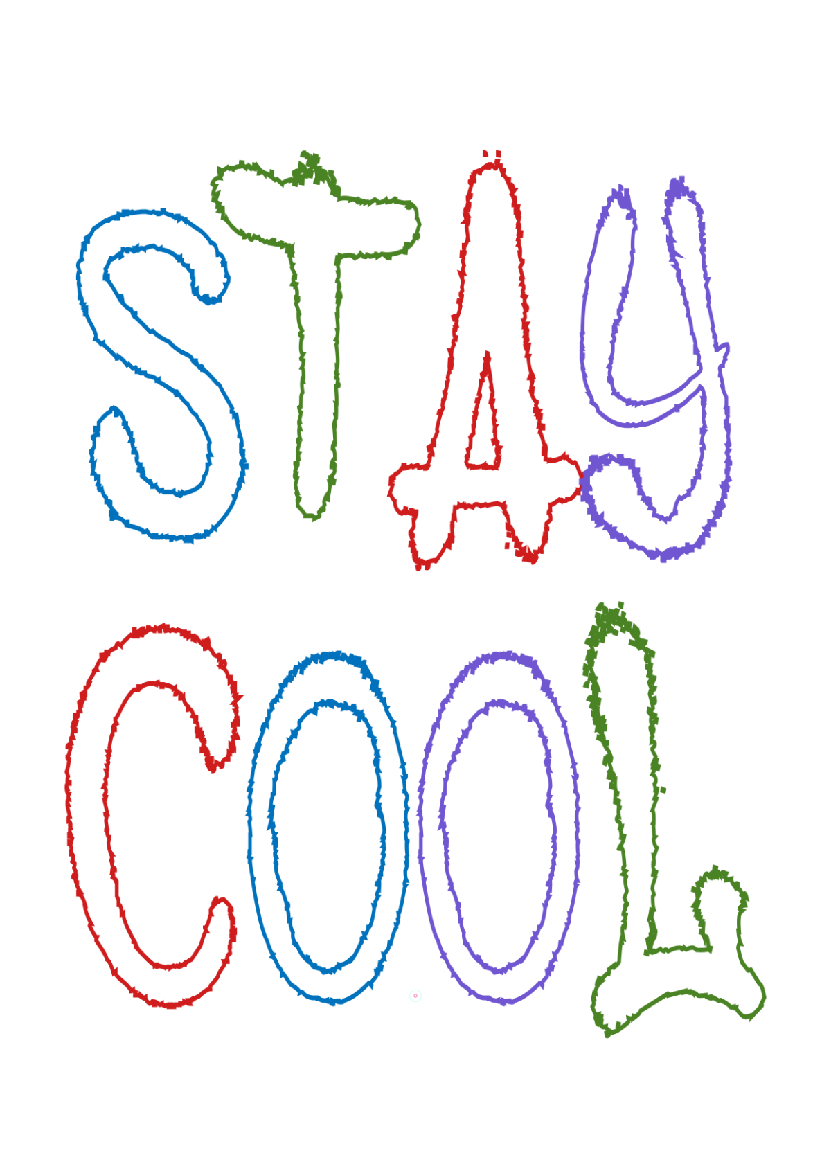 Free Colorful Graffiti Alphabet Template