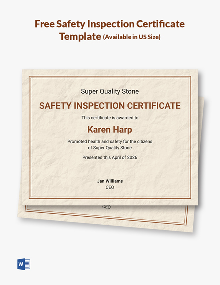 free-safety-inspection-certificate-word