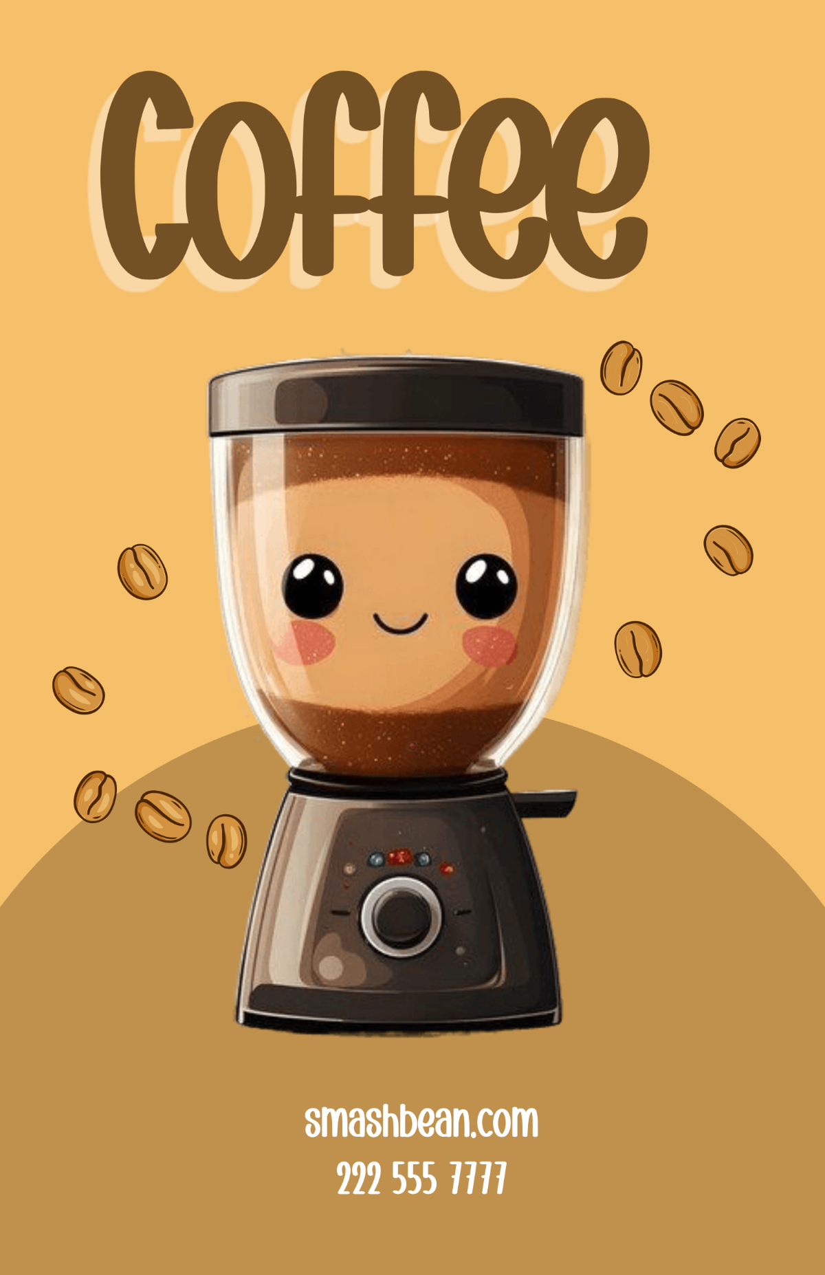 Free Cartoon Advertising Poster Template