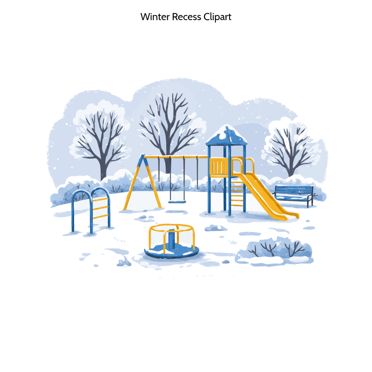 Free Winter Recess Clipart to Edit Online