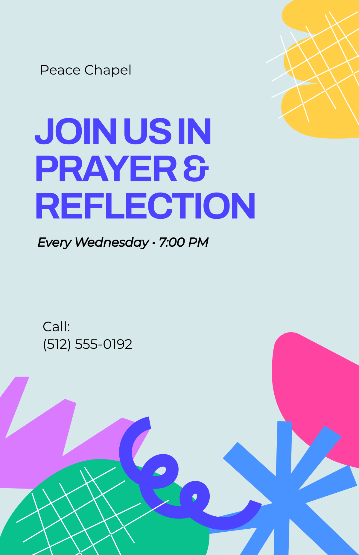 Free Abstract Prayer Poster Template to Edit Online Free Abstract Prayer Poster Template to Edit Online