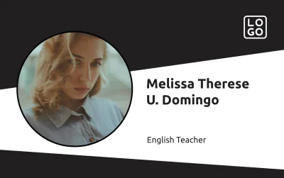 Free Colorful Horizontal Teacher ID Card Template to Edit Online