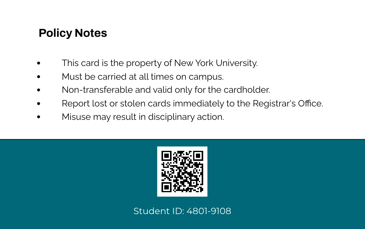 Free Horizontal Corporate ID Card Template to Edit Online