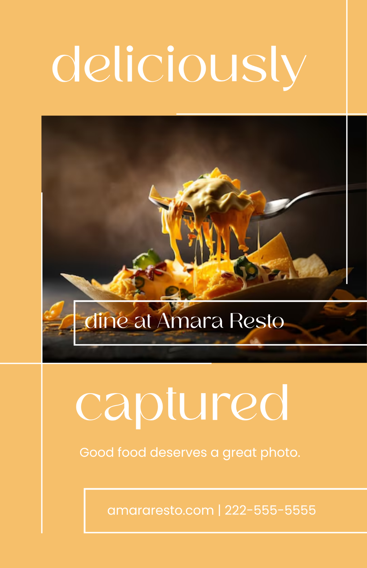Free Food Photography Poster Template