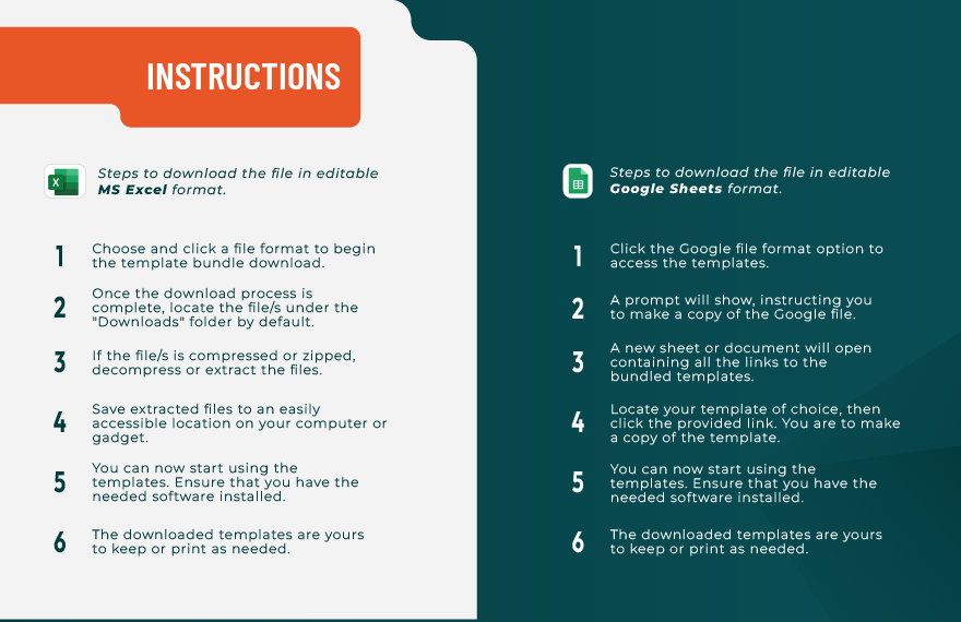 30+ Business Statement Template Bundle