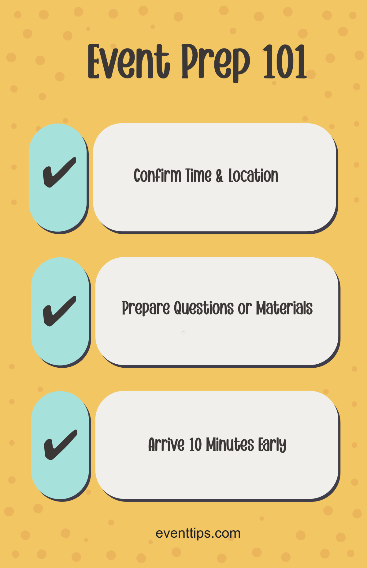 Free Simple Informational Event Poster Template