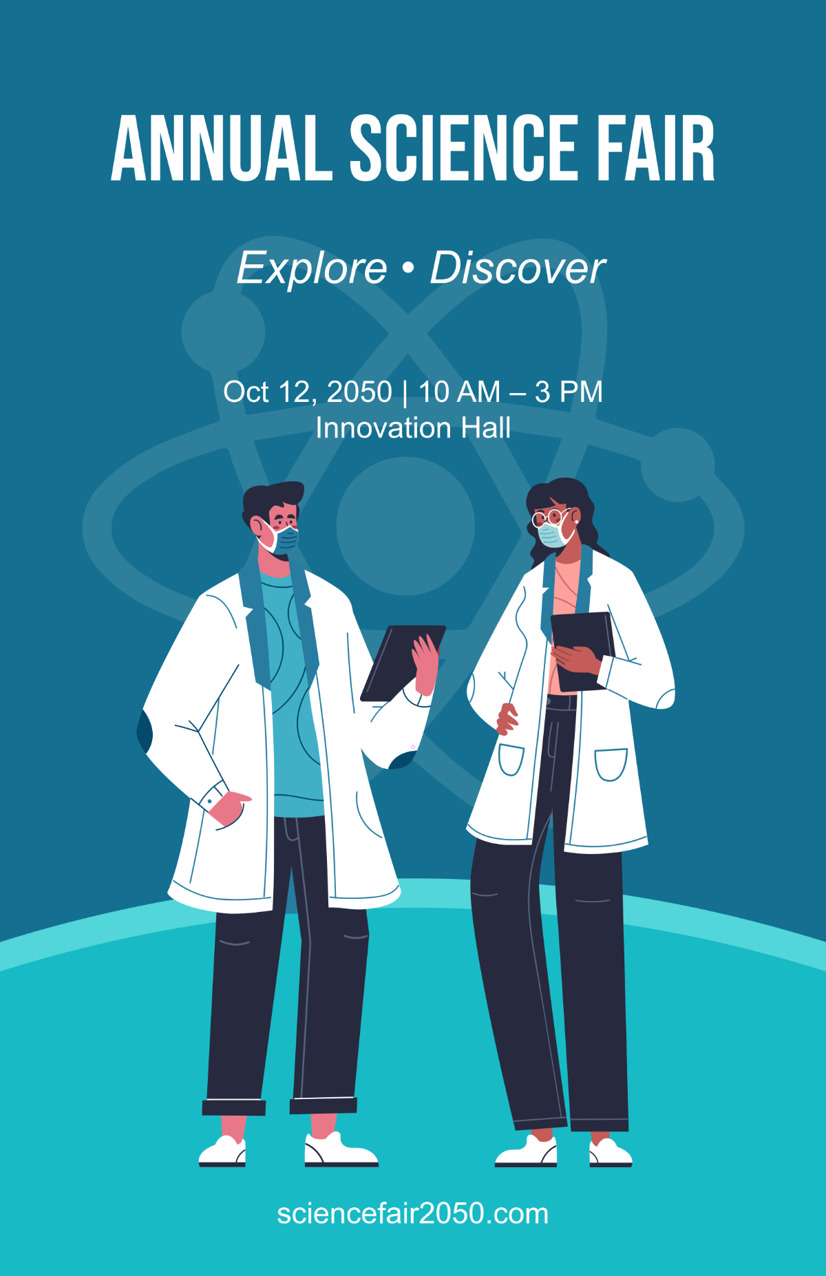 Free Science Fair Informational Poster Template
