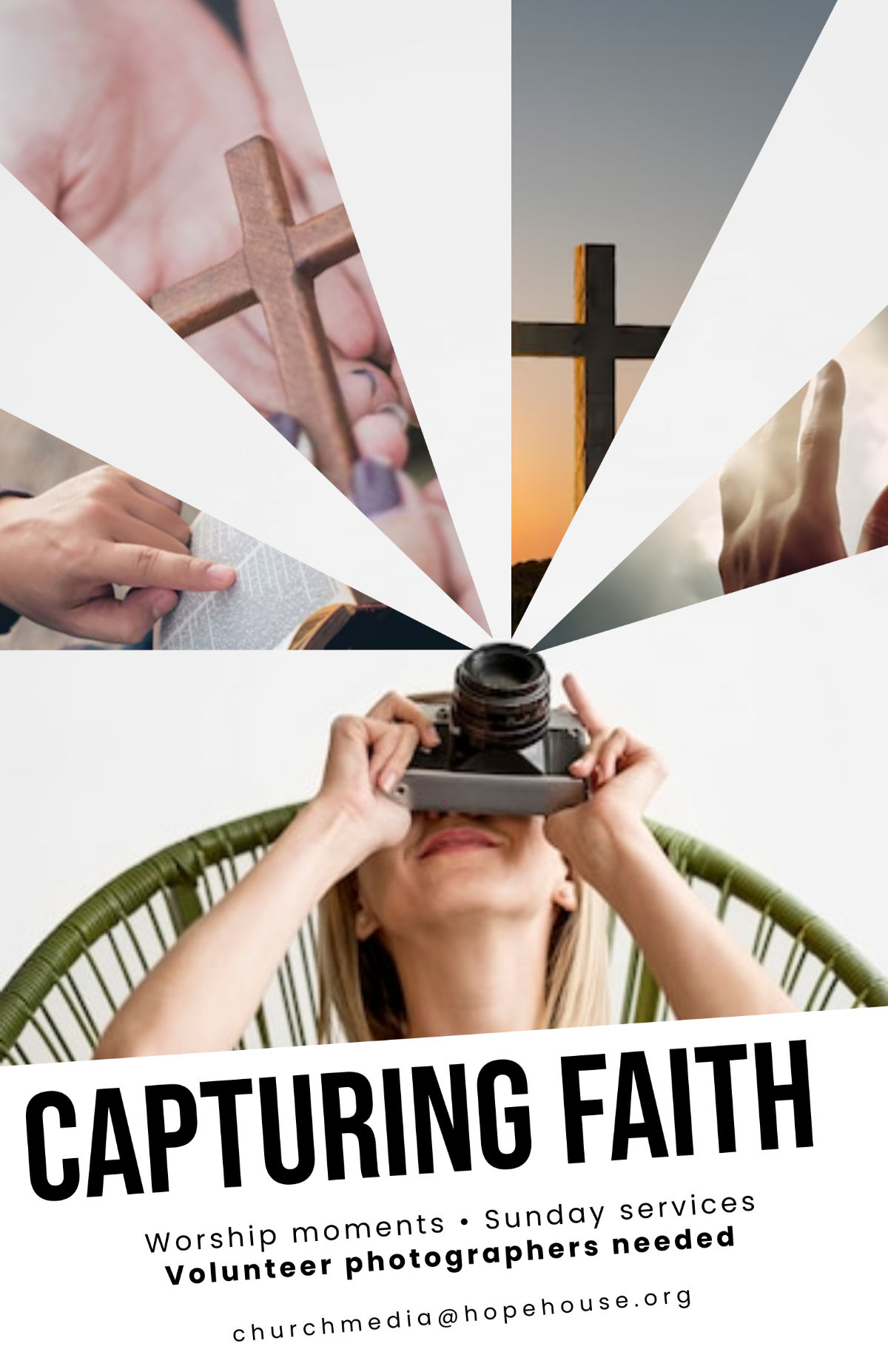 Free Church Photography Poster Template