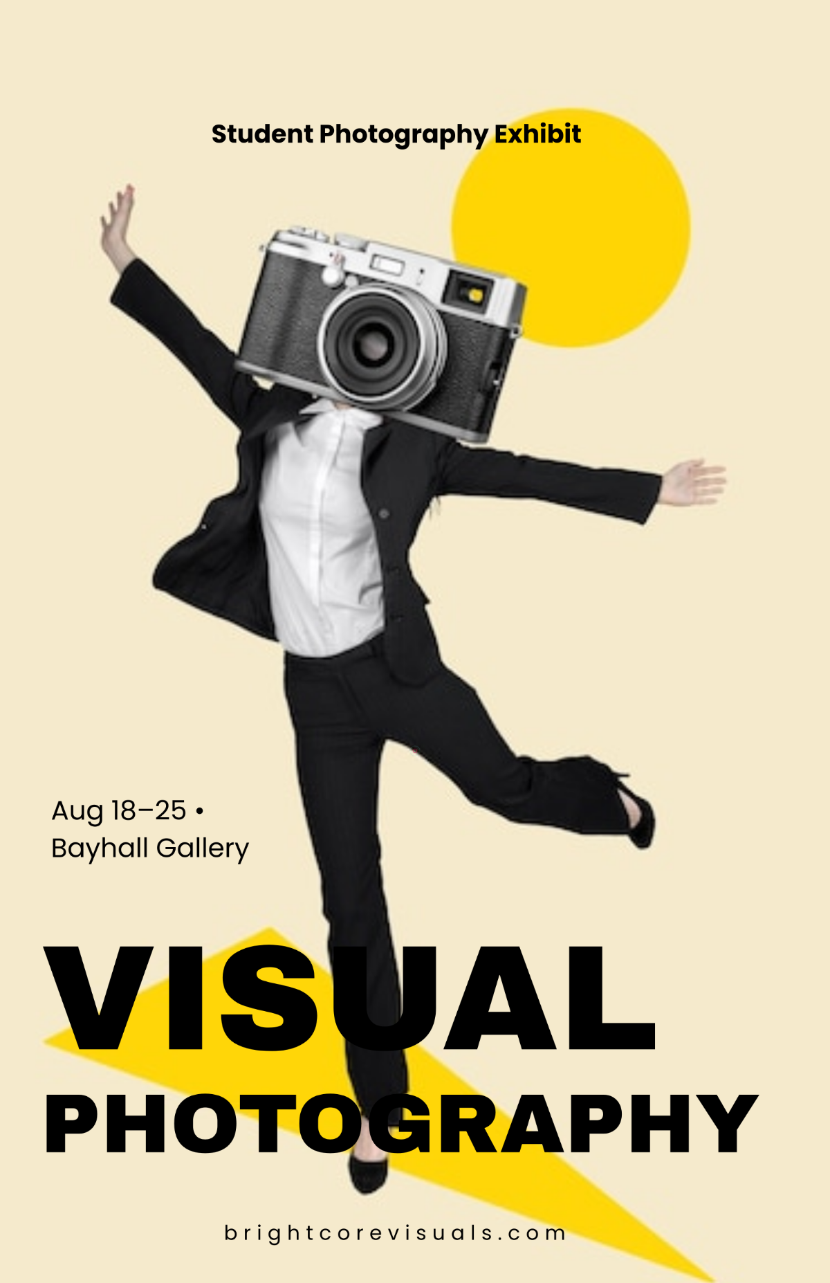 Free Aesthetic Photography Showcase Poster Template