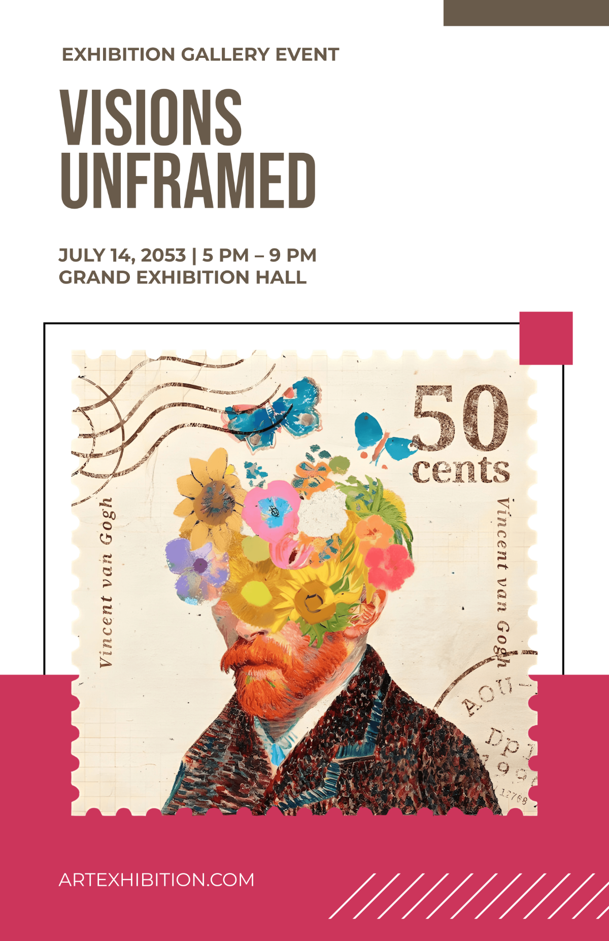 Free Exhibition Gallery Poster Template