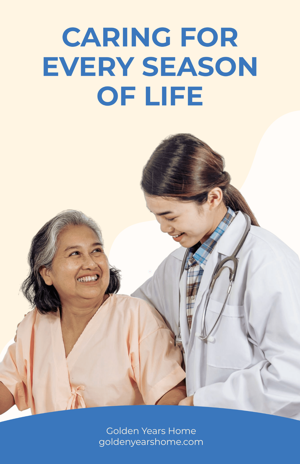 Free Old Age Nursing Home Poster Template