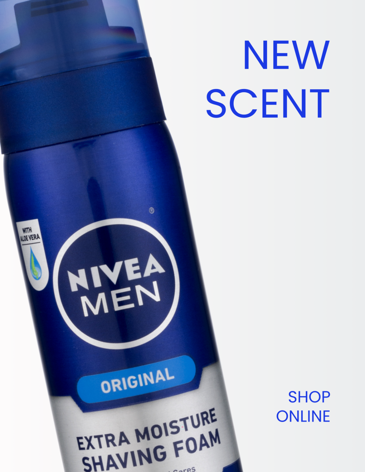 Free Shaving Cream Skincare Photo Template to Edit Online