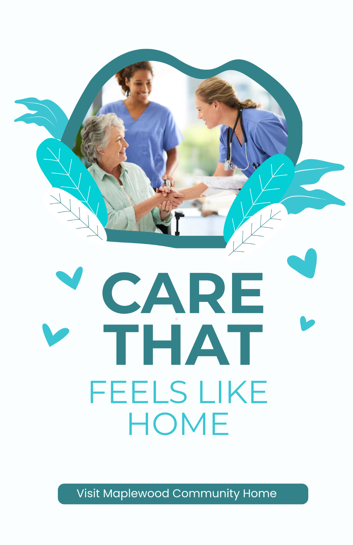 Free Community Nursing Home Poster Template