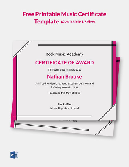 22-music-certificate-templates-free-downloads-template