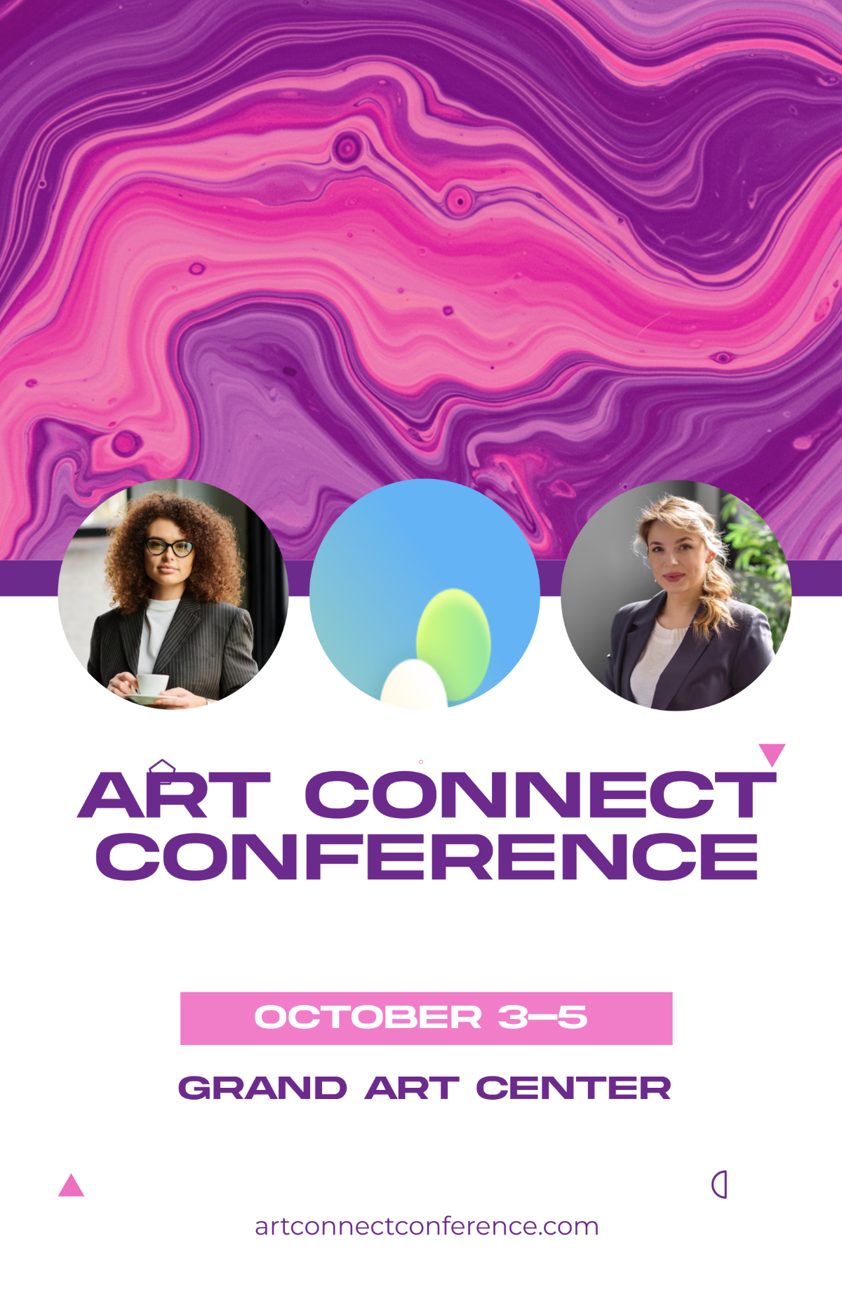 Free Gallery Conference Poster Template