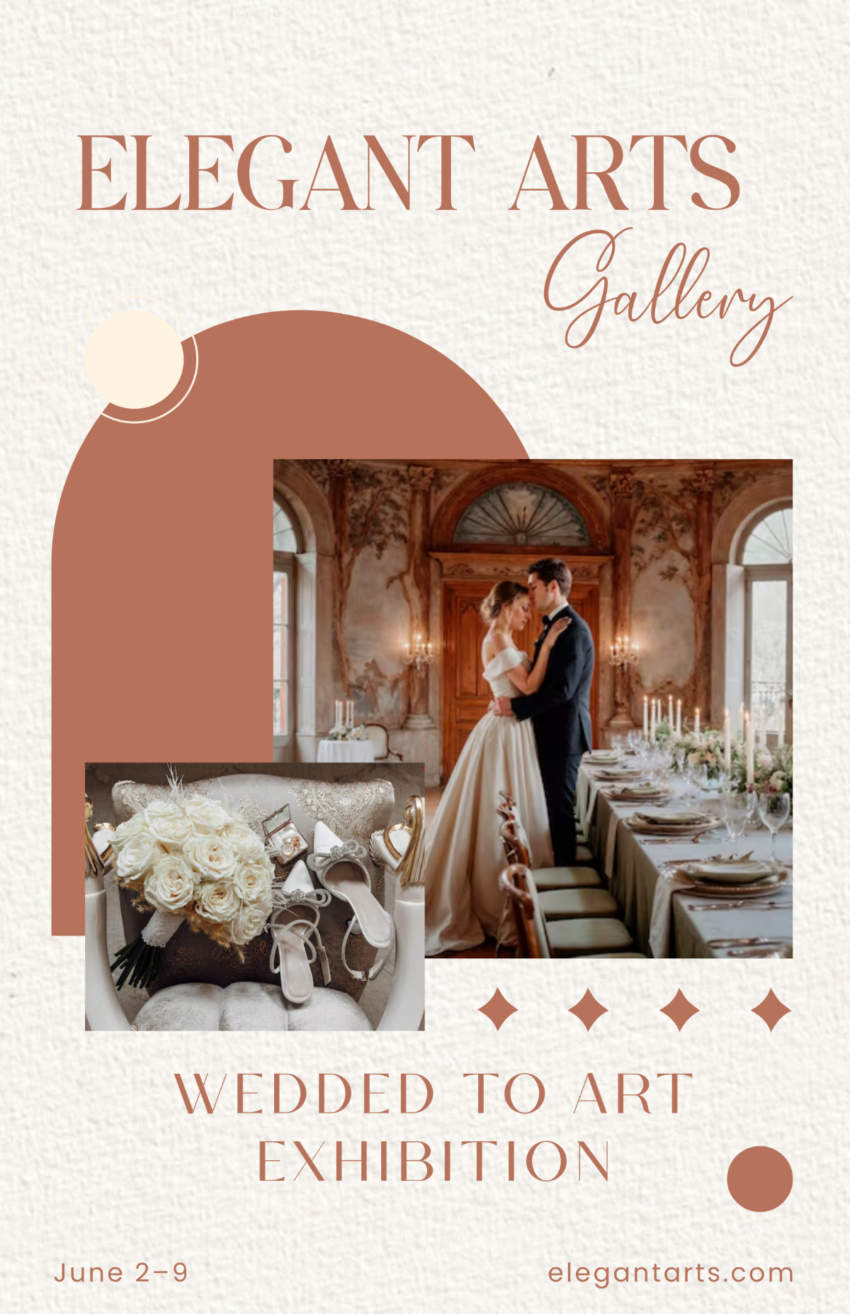 Free Professional Wedding Gallery Poster Template