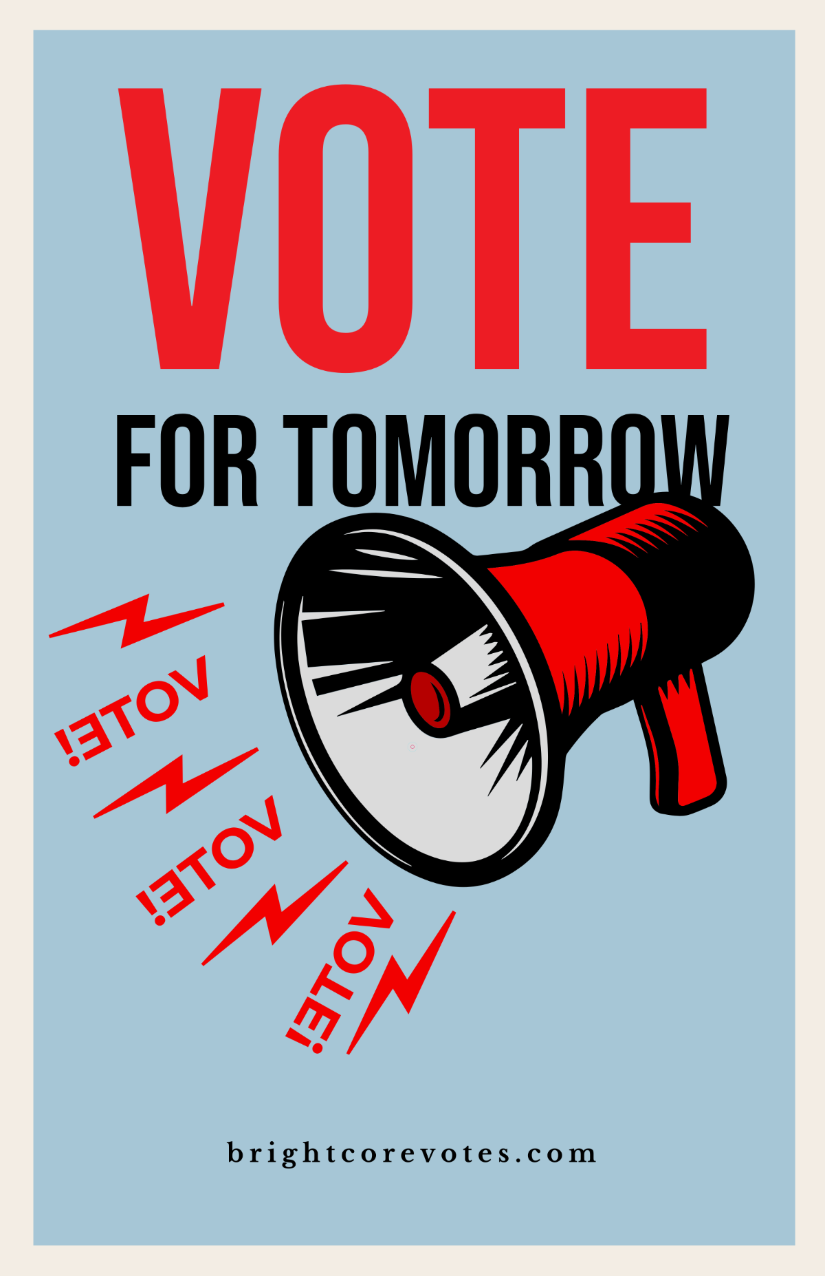 Free Retro Election Poster Template to Edit Online