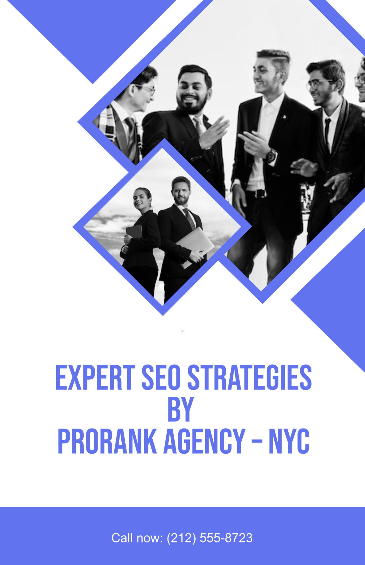 Free Simple SEO Marketing Poster Template