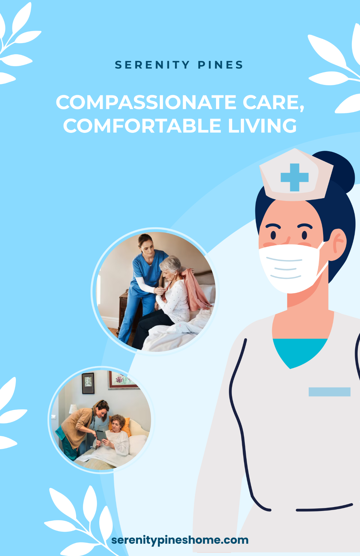 Free Vertical Nursing Home Poster Template