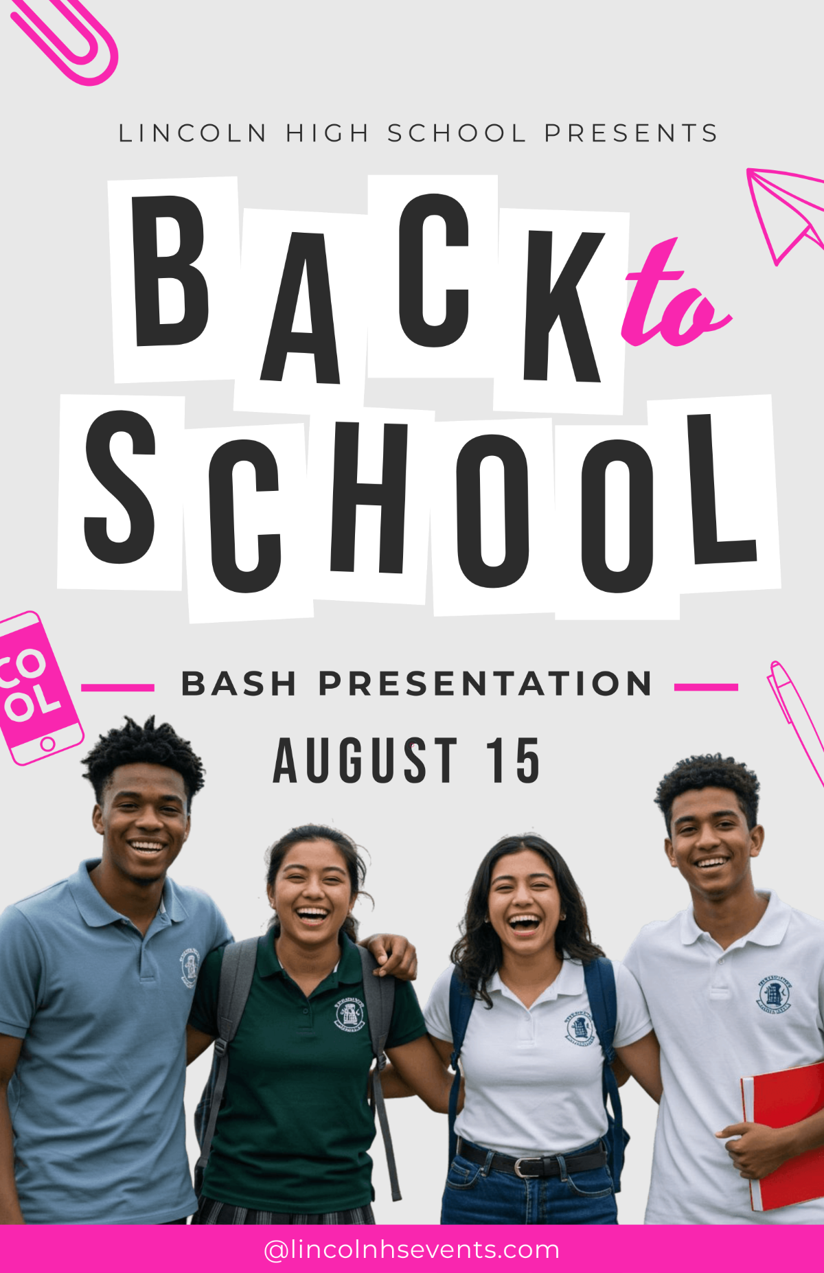 Free Cool Poster Presentation Template to Edit Online