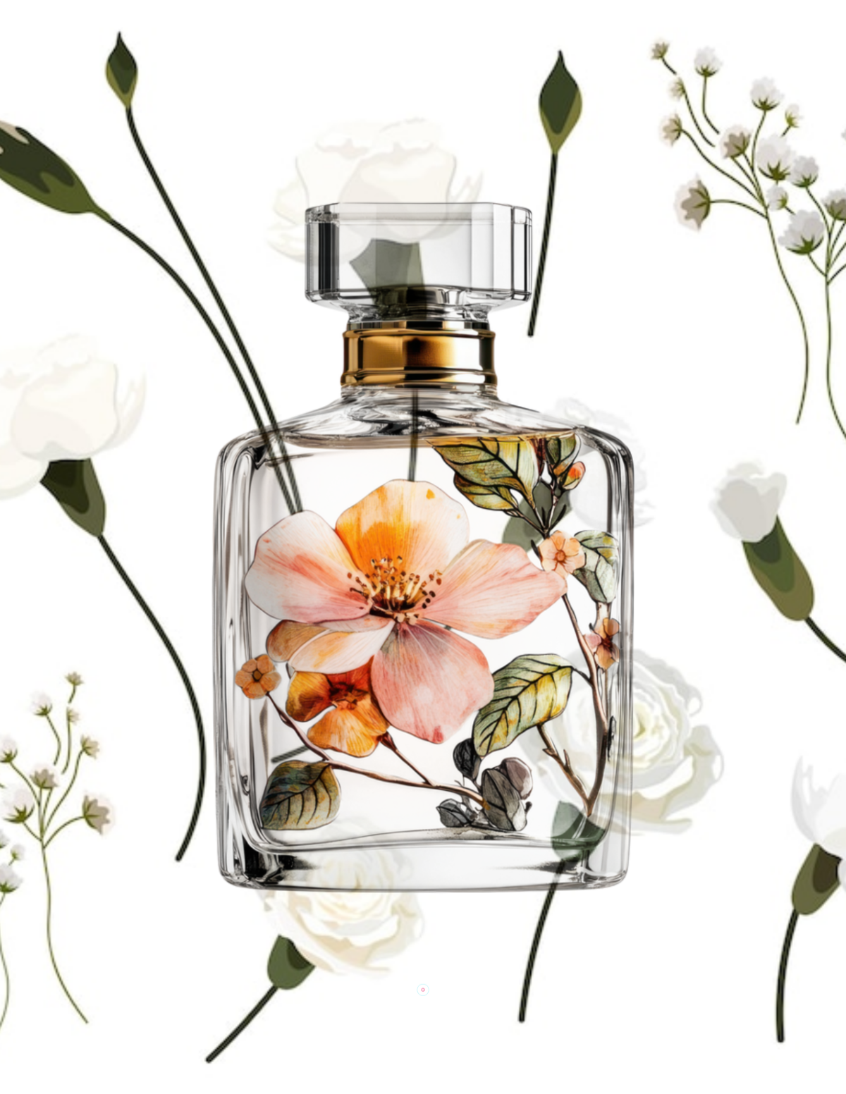 For Women Perfume Photo Template