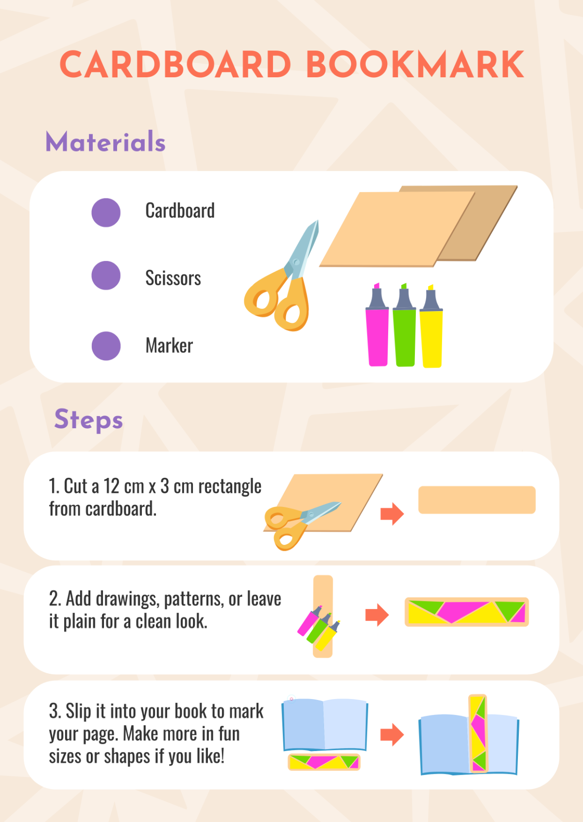 Easy Cardboard Project Template