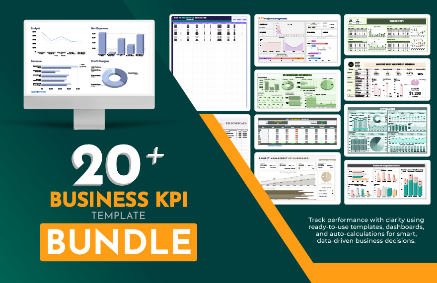 20+ Business KPI Template Bundle in Excel, Google Sheets to Download