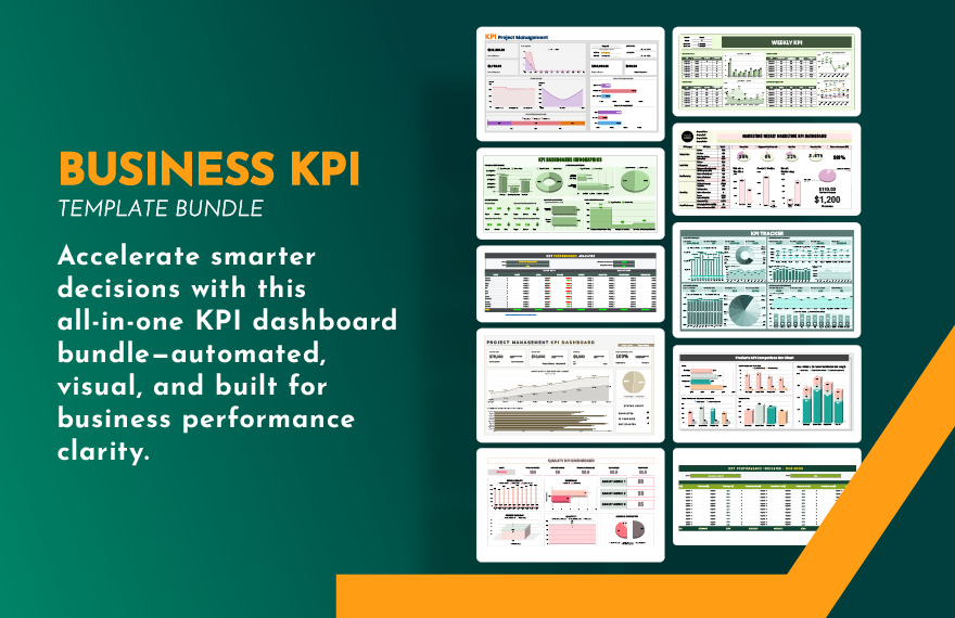 20+ Business KPI Template Bundle